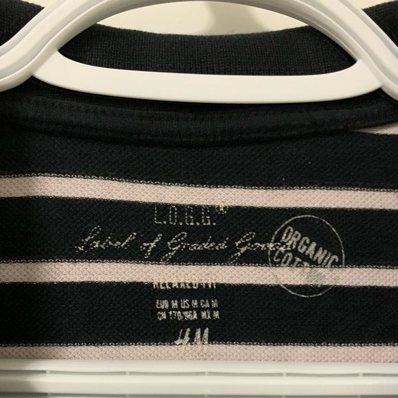 H&M Black and white striped collared dress - Picture 5 of 6